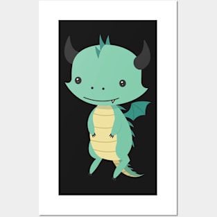 Cute dragon Posters and Art